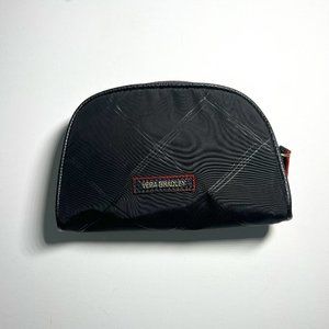 Vera Bradley black makeup bag